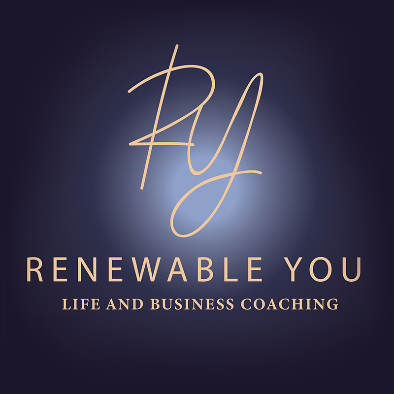 Renewable You - logo on gradient